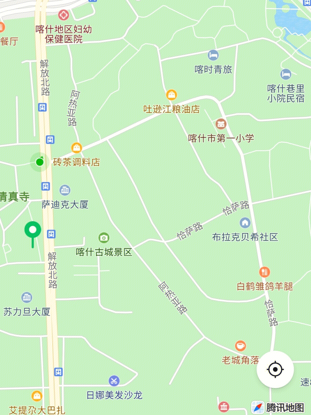 喀什机场地图图片