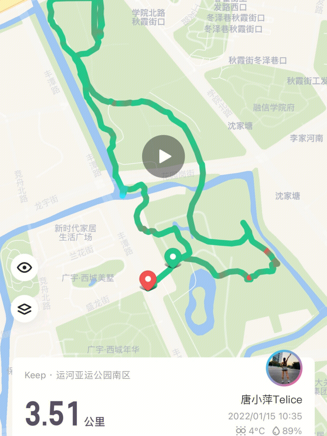 亚运公园路线图片