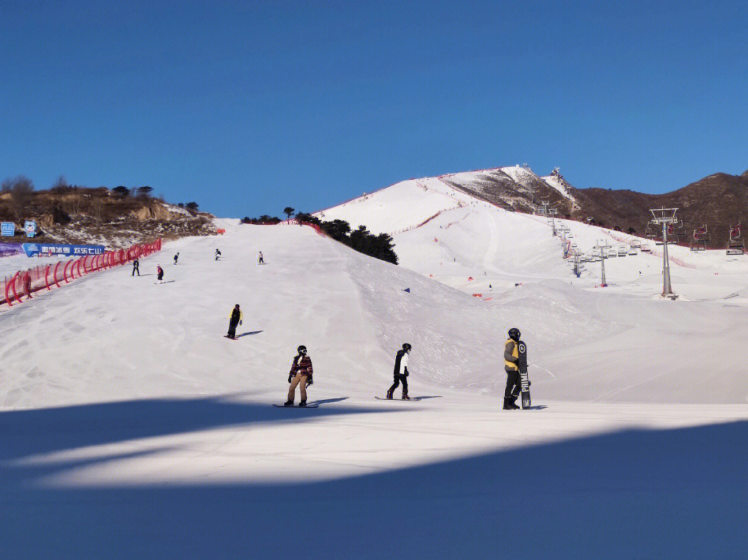 霍州七里峪滑雪场图片