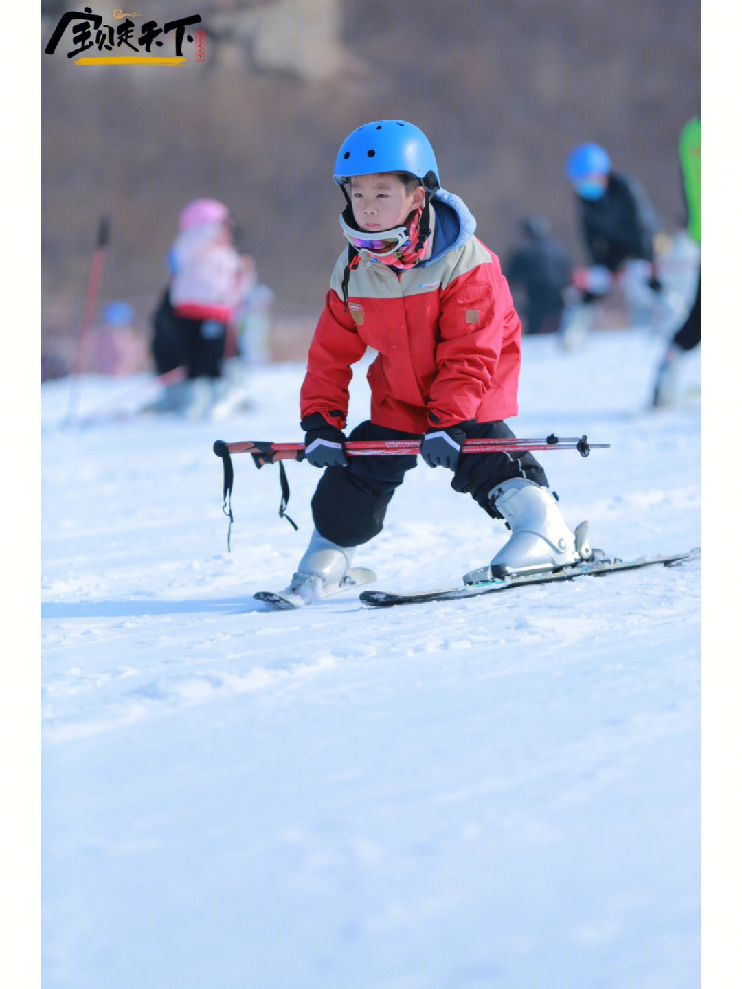 武汉寒假冬令营小朋友会滑雪超酷的好吗