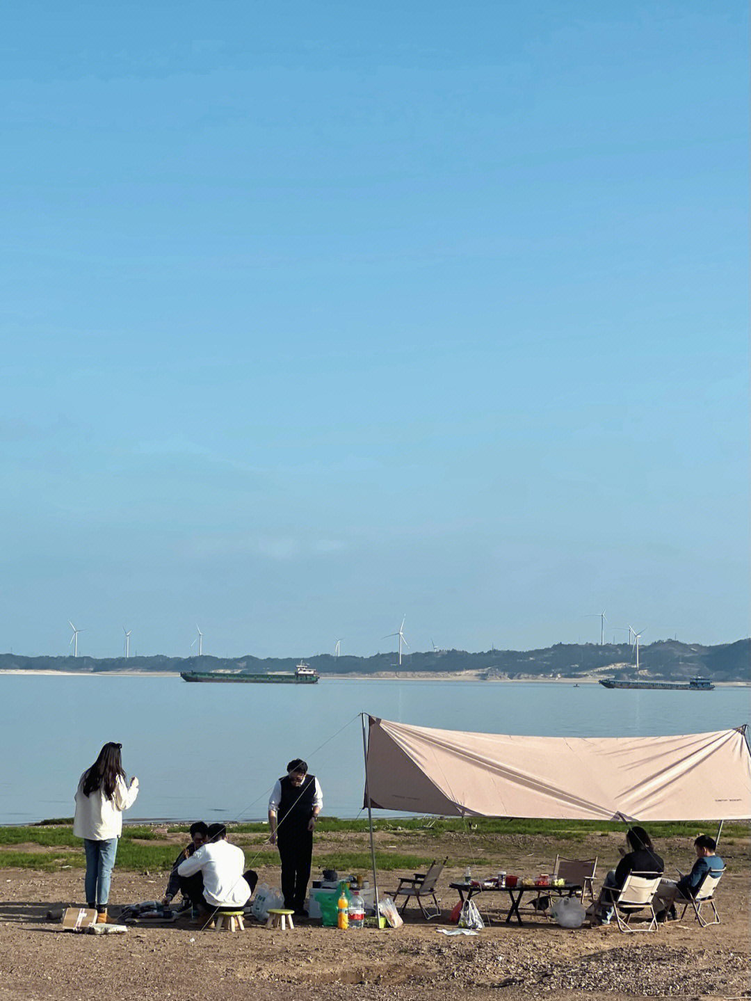 在海边露营72南昌的海炸裂好看