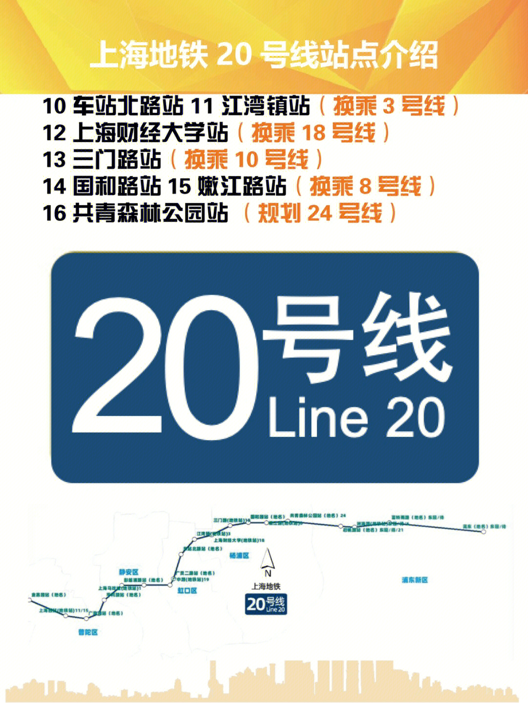 上海地铁20号线 线路图图片