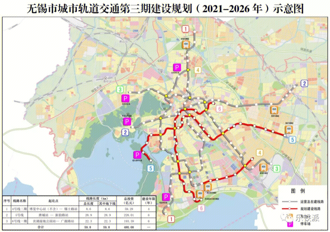 无锡地铁规划