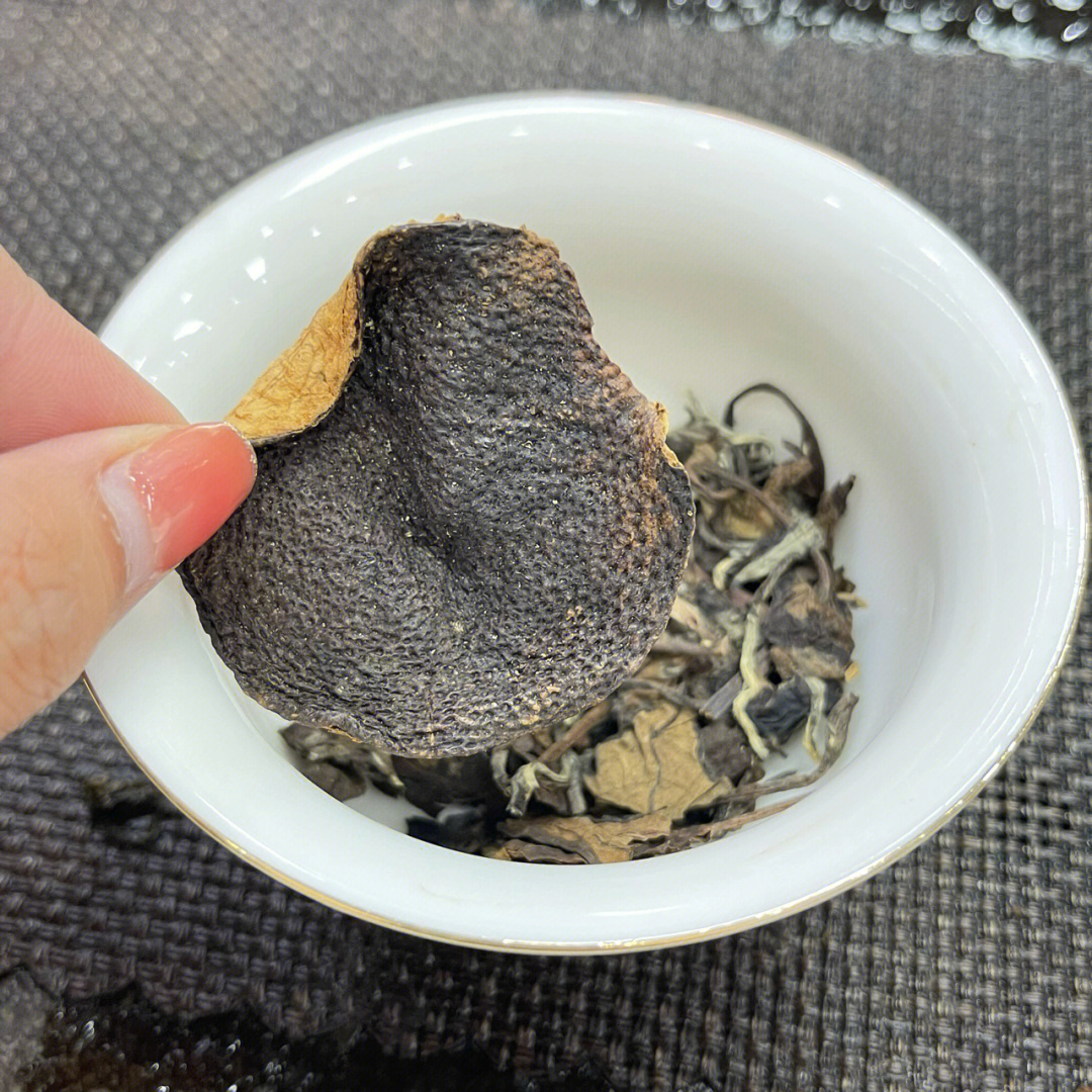 陈皮77白茶