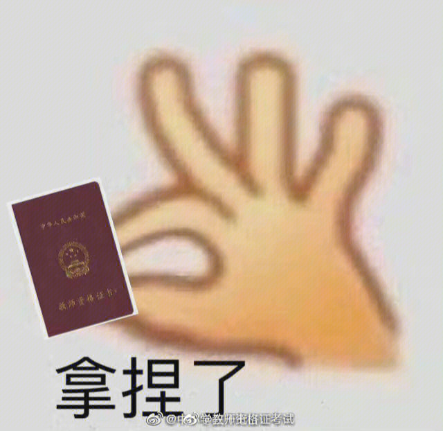 教资面试必过表情包图片