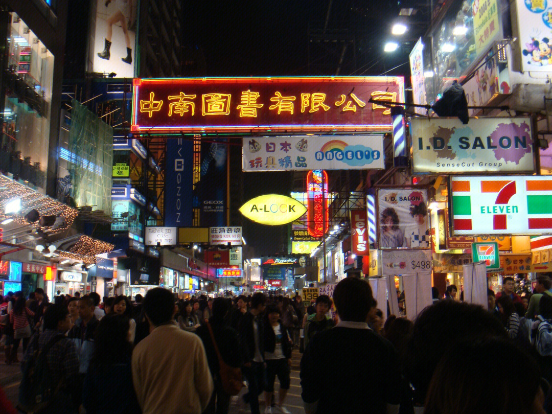 香港2007年旺角七楼遇见书