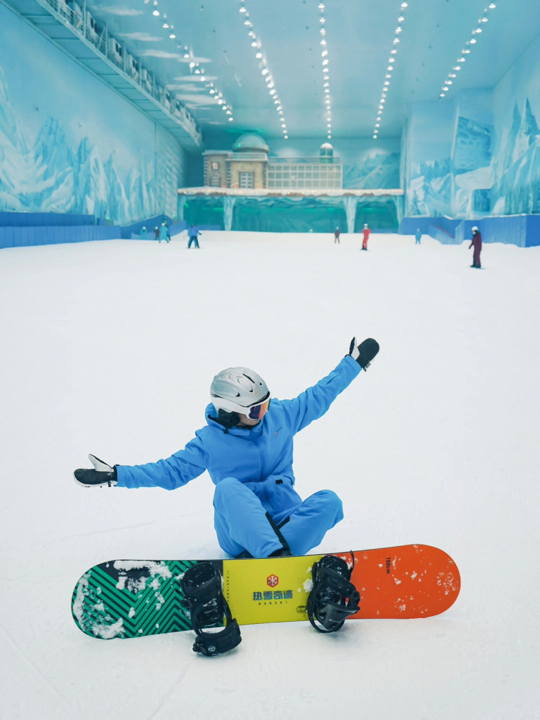 武汉室内滑雪场图片