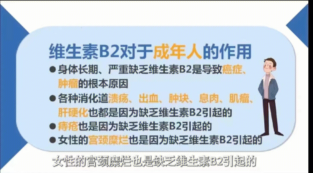 缺少维生素b会引发很多疾病
