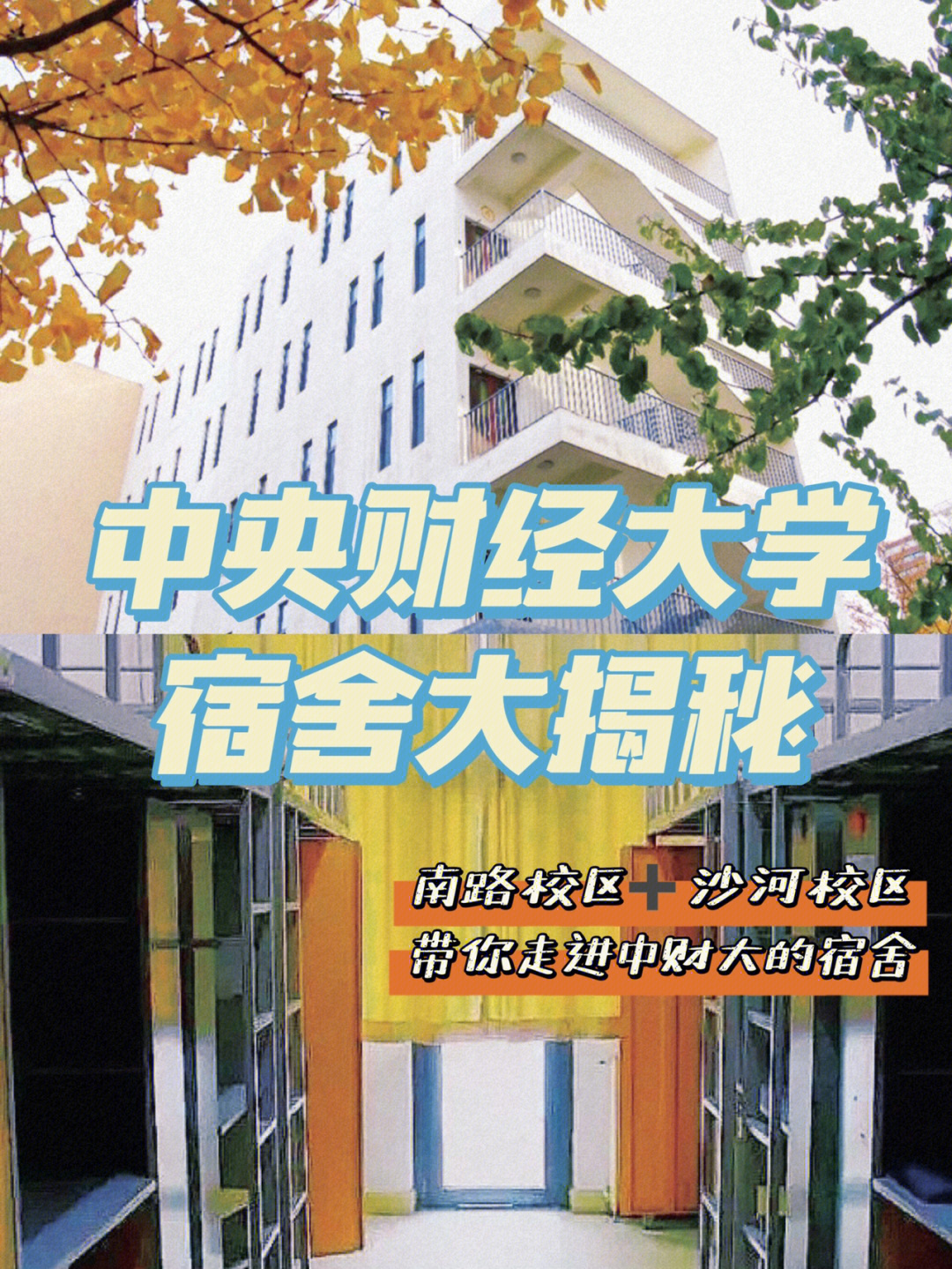 中央财经大学宿舍超详细介绍