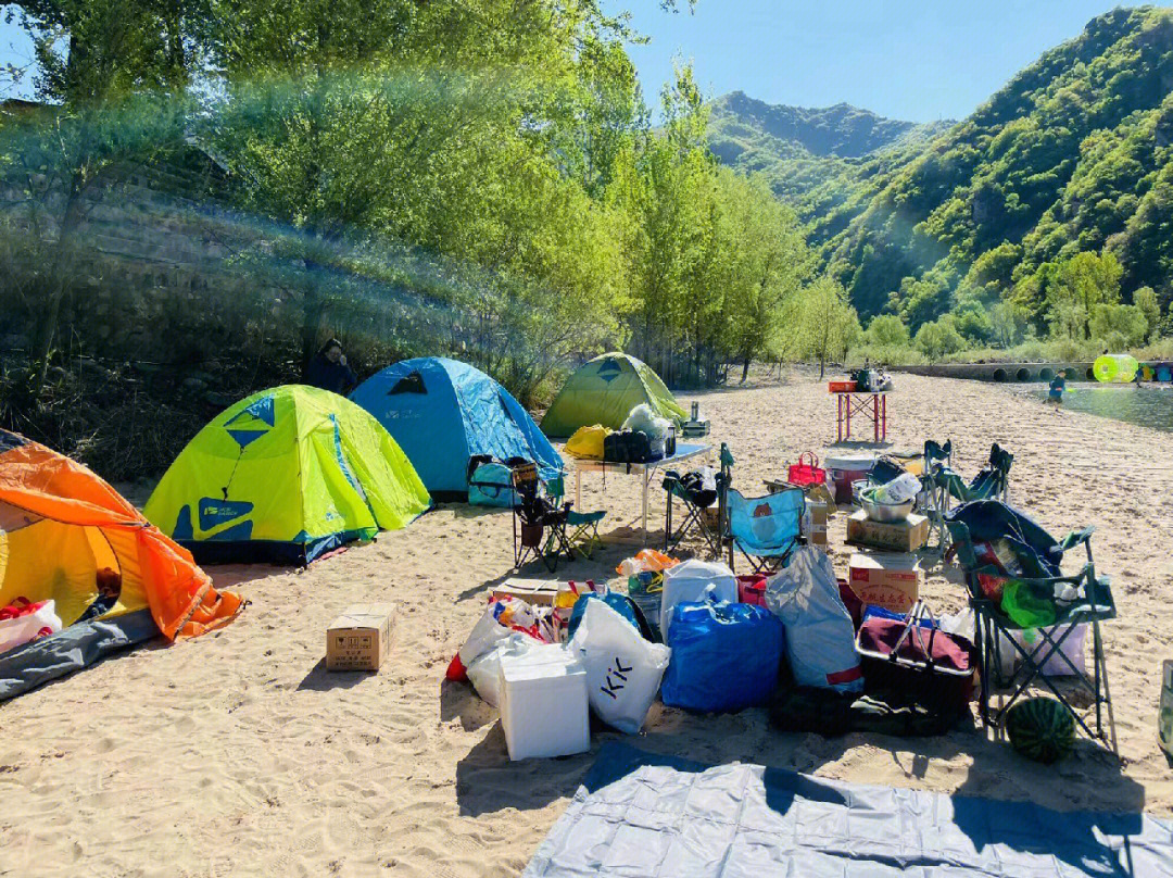 白河湾露营基地图片