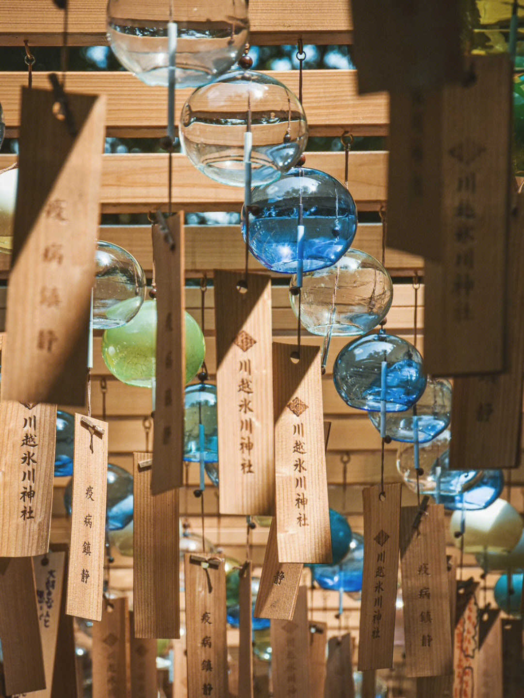 日本印象初夏川越冰川神社