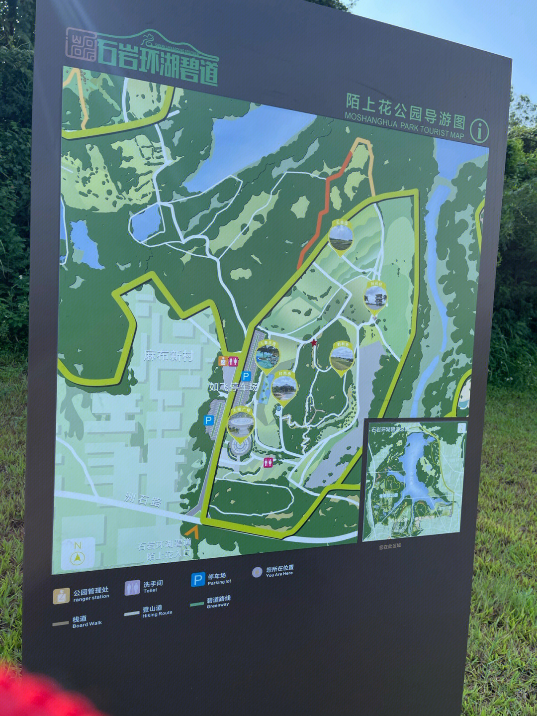 深圳中心公园导游图图片