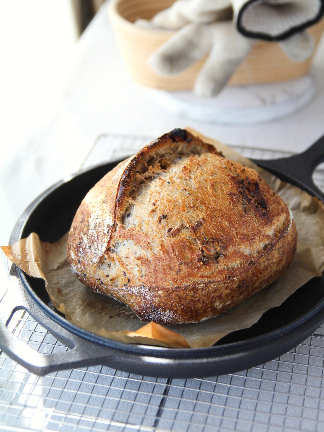 种籽果干酸种面包sourdough