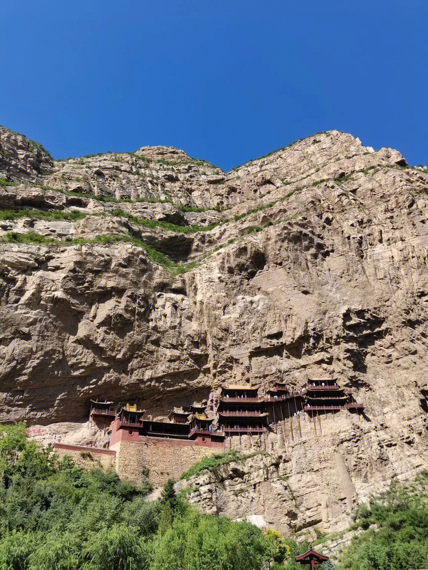 山西行悬空寺