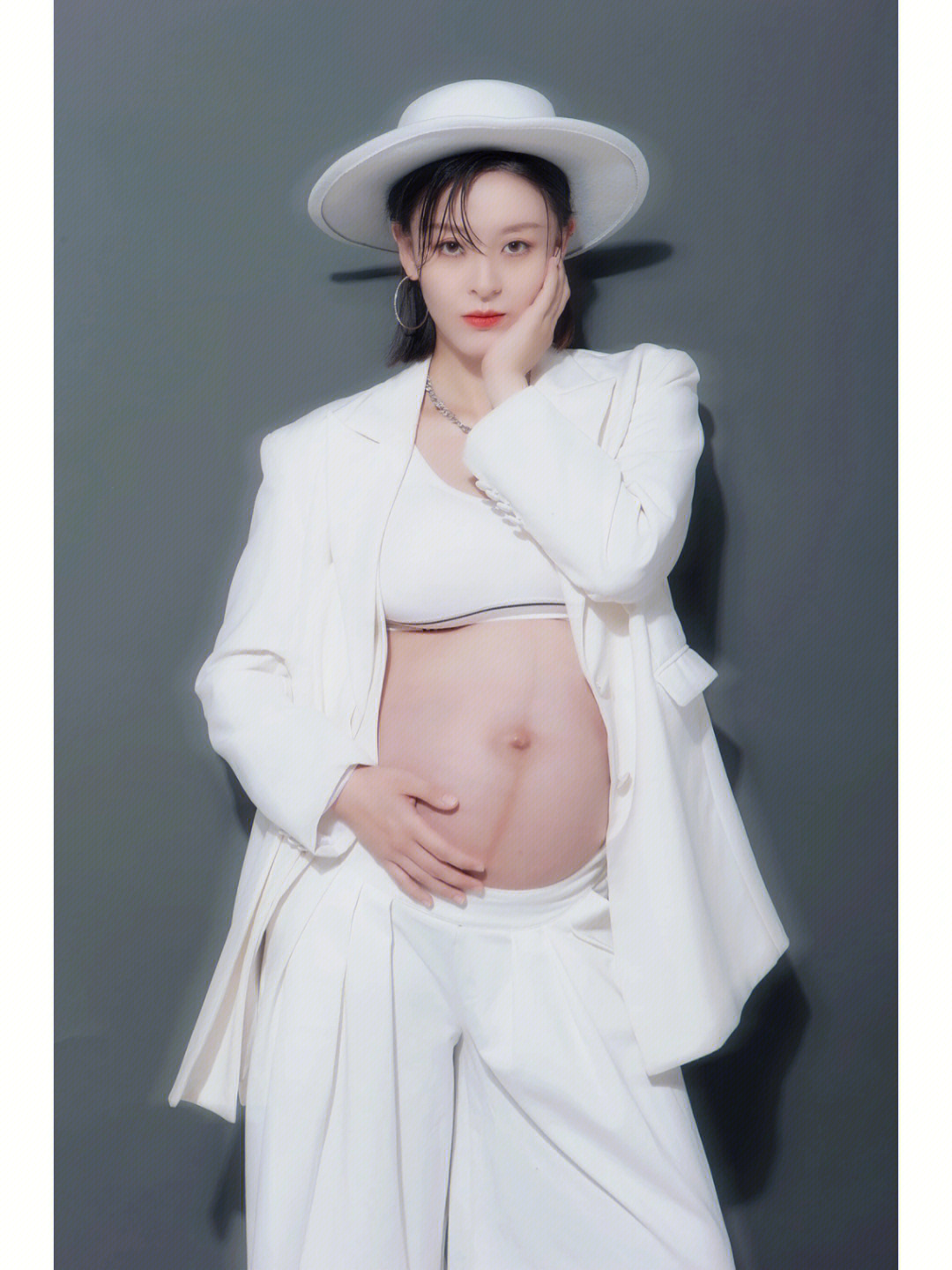杨子姗怀孕图片