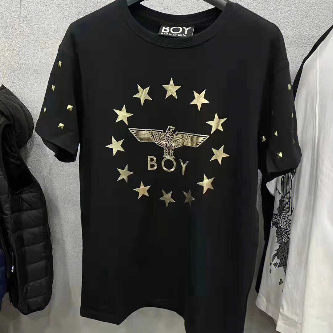 正品boy london铆钉满天星印花t恤尺码全特价15149反季特惠