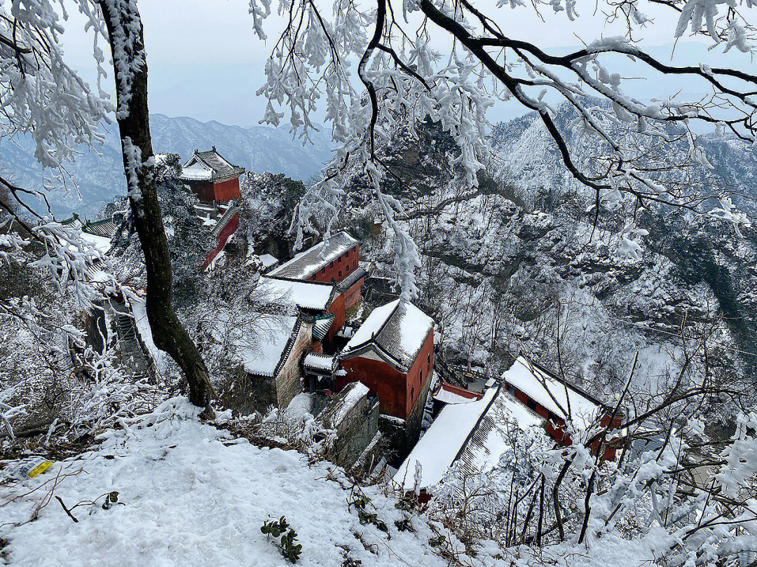 武当山雪景