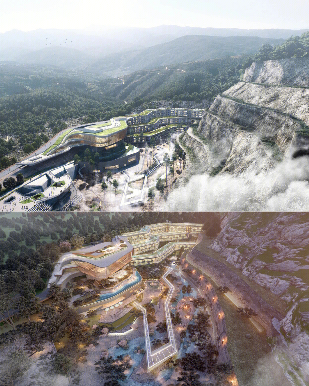 中国第二家深坑酒店要开业了,这次是在南京