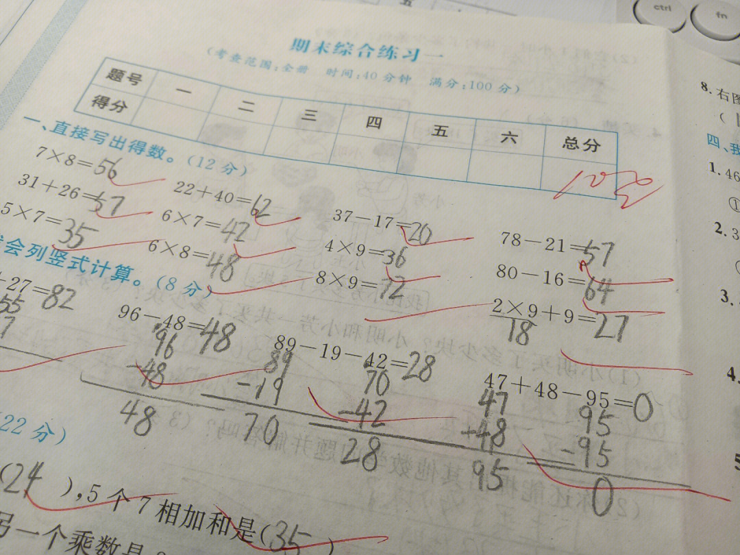 100分怎么打好看图片