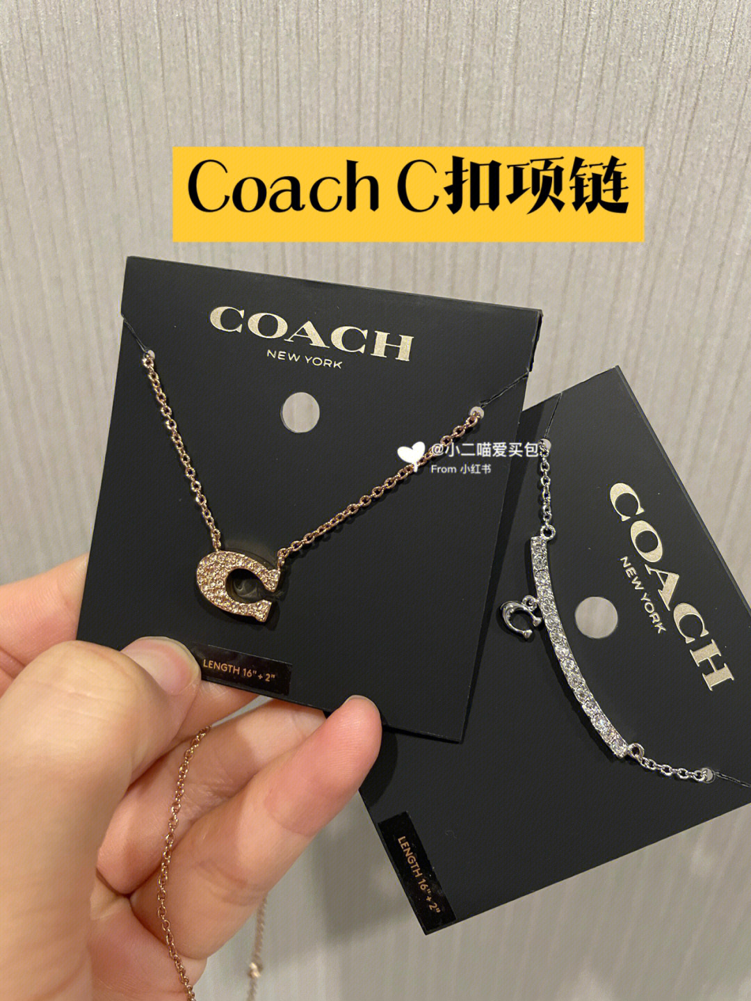 coach小雏菊项链图片