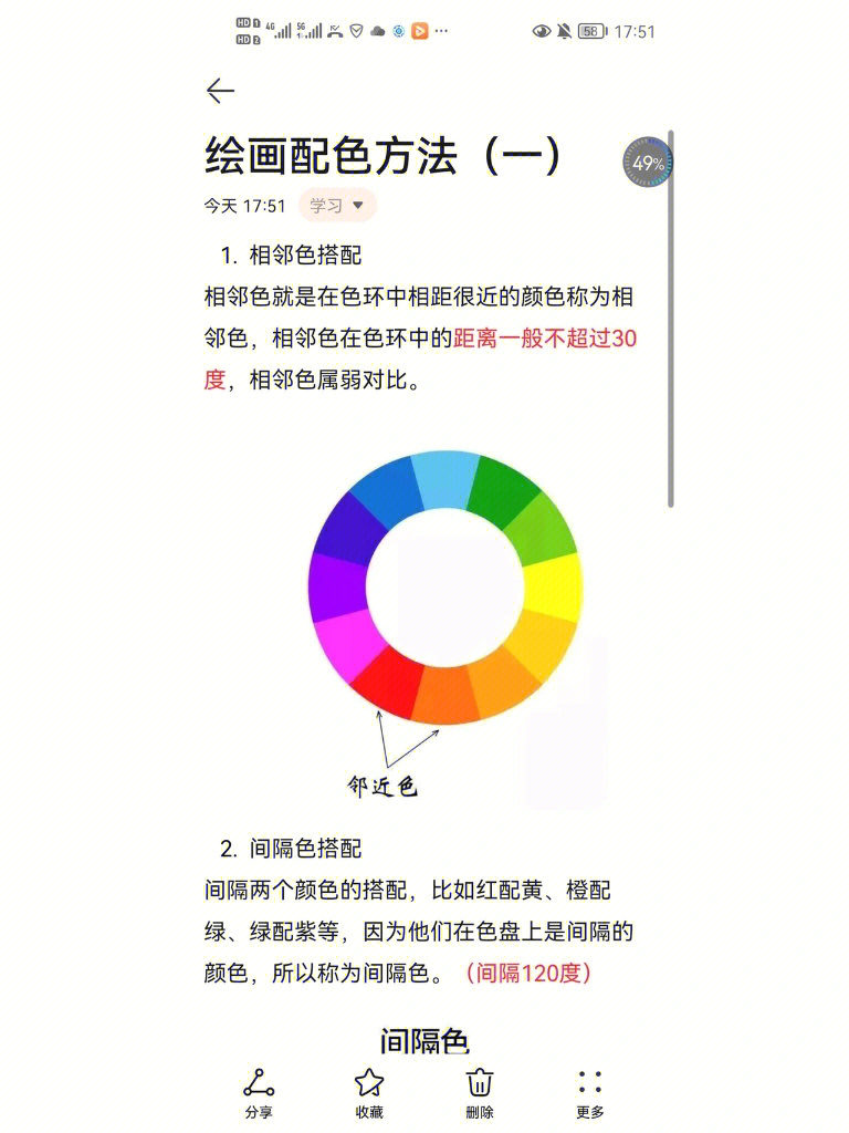 儿童画配色技巧知识点图片