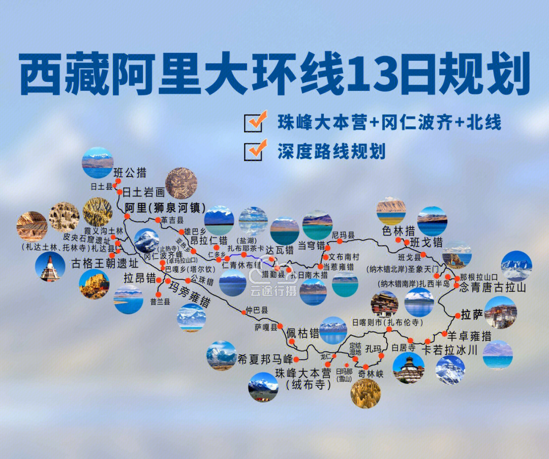 冈仁波齐神山地图图片