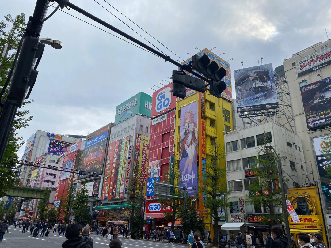 日本东京秋叶原地图图片