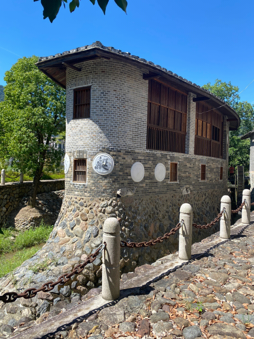 福州闽侯半岭村,玩水徒步的好地方天然氧气,空气清新轮船厝,溪水,发电