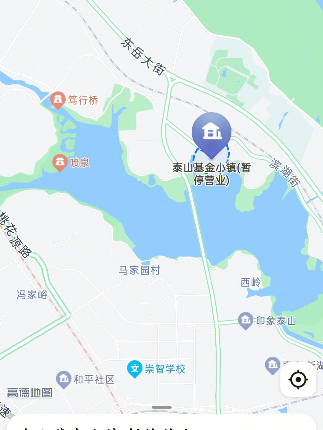 泰山西湖景区平面图图片