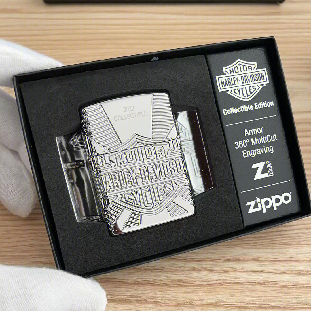 zippo2022年美版盔甲哈雷年度机49814