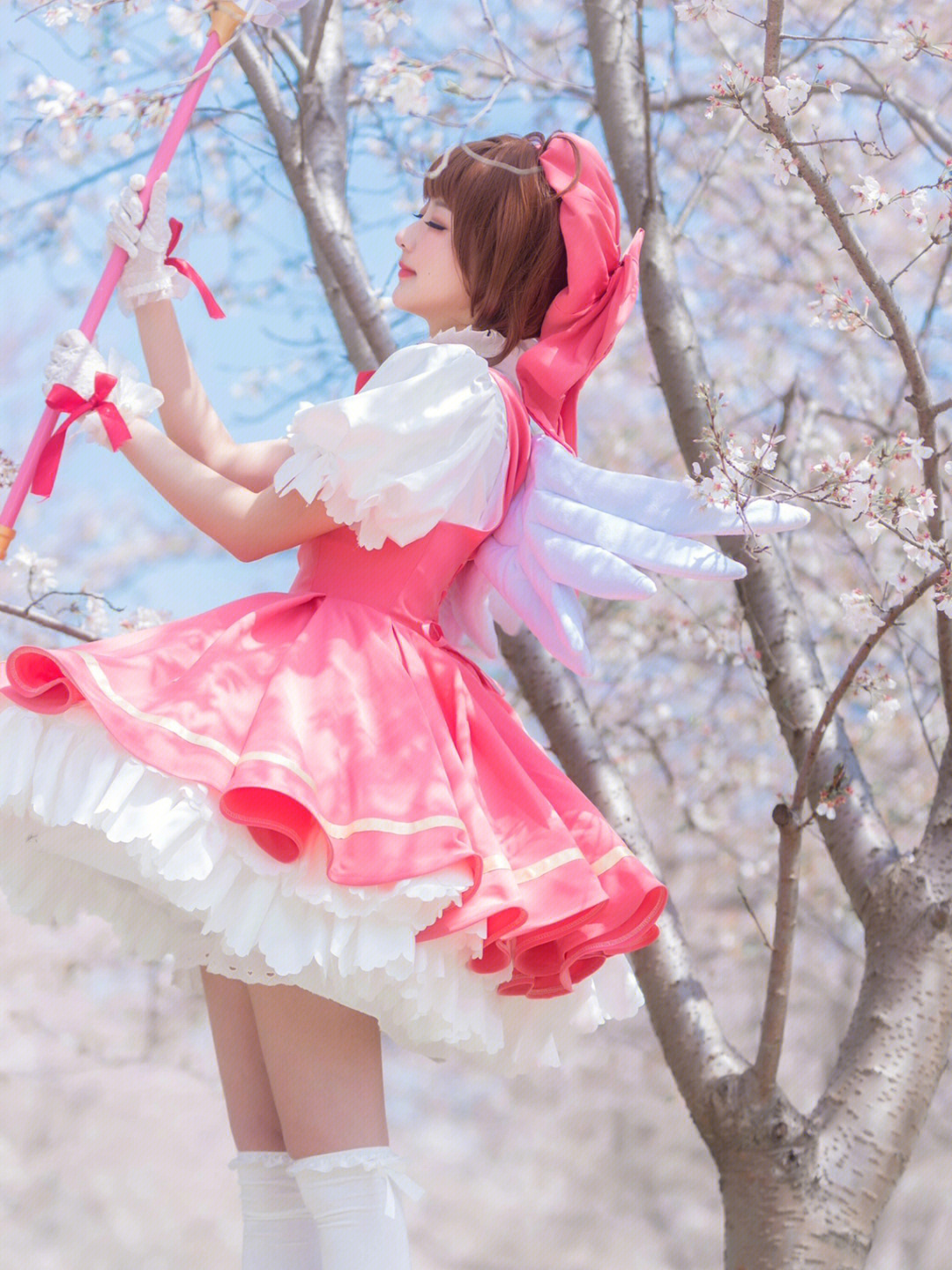 樱花客片魔卡少女樱cosplay