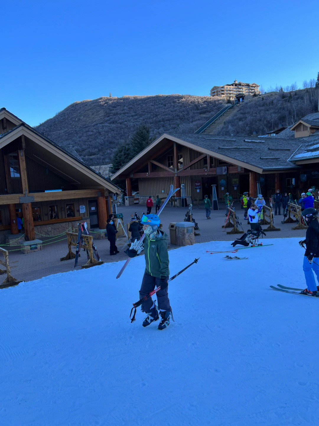 犹他雪场deervalley开板