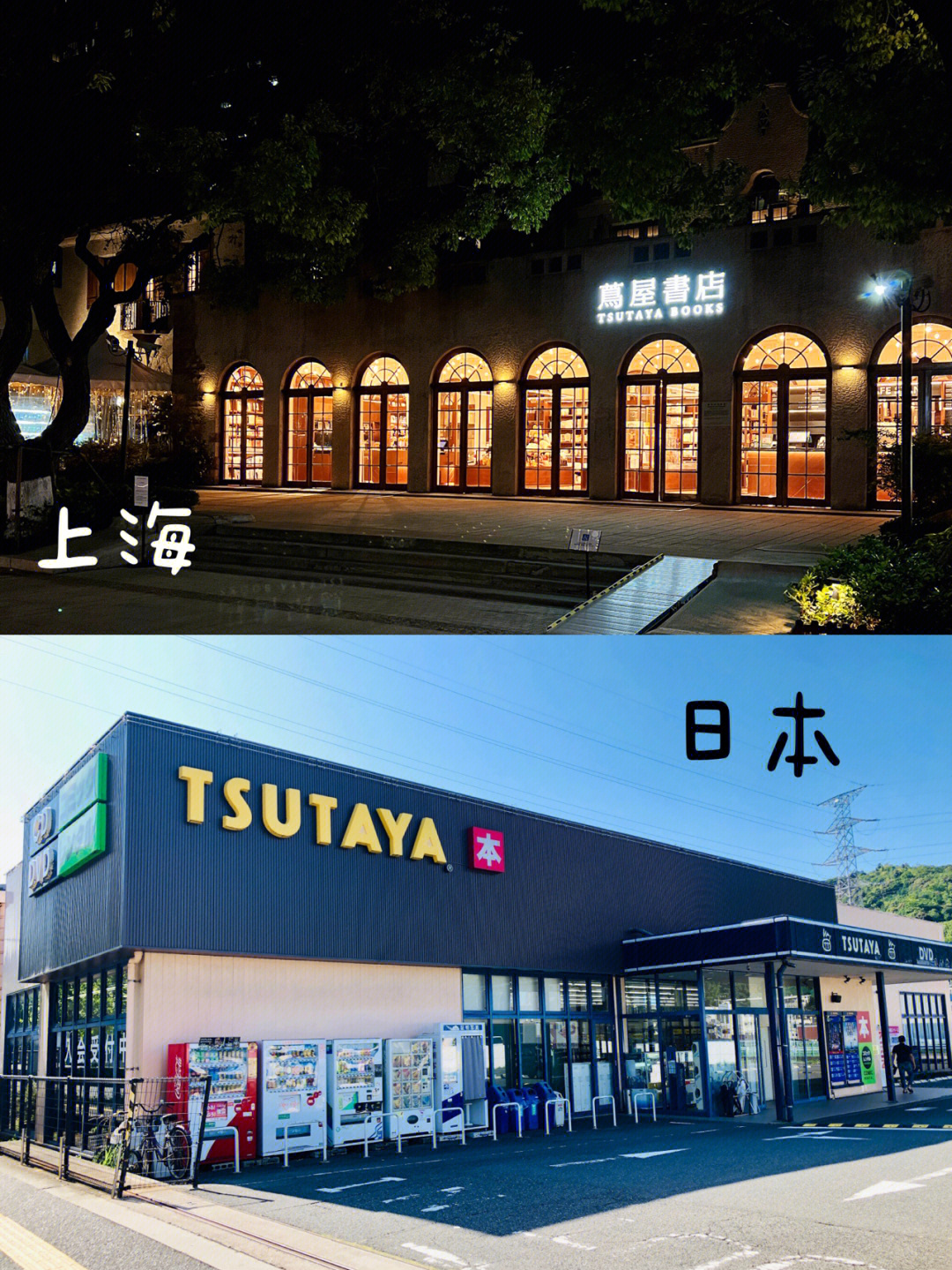 上海的日本9591tsutaya书店好高大上哦