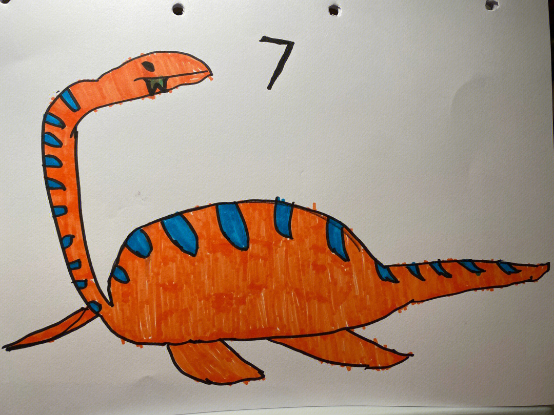 儿童恐龙画2