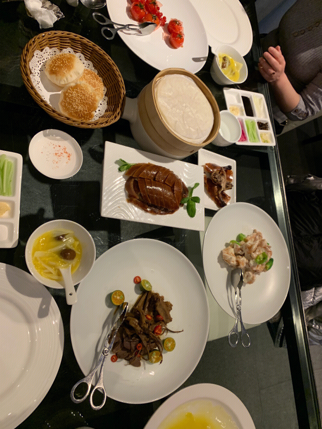 生日大餐大董烤鸭