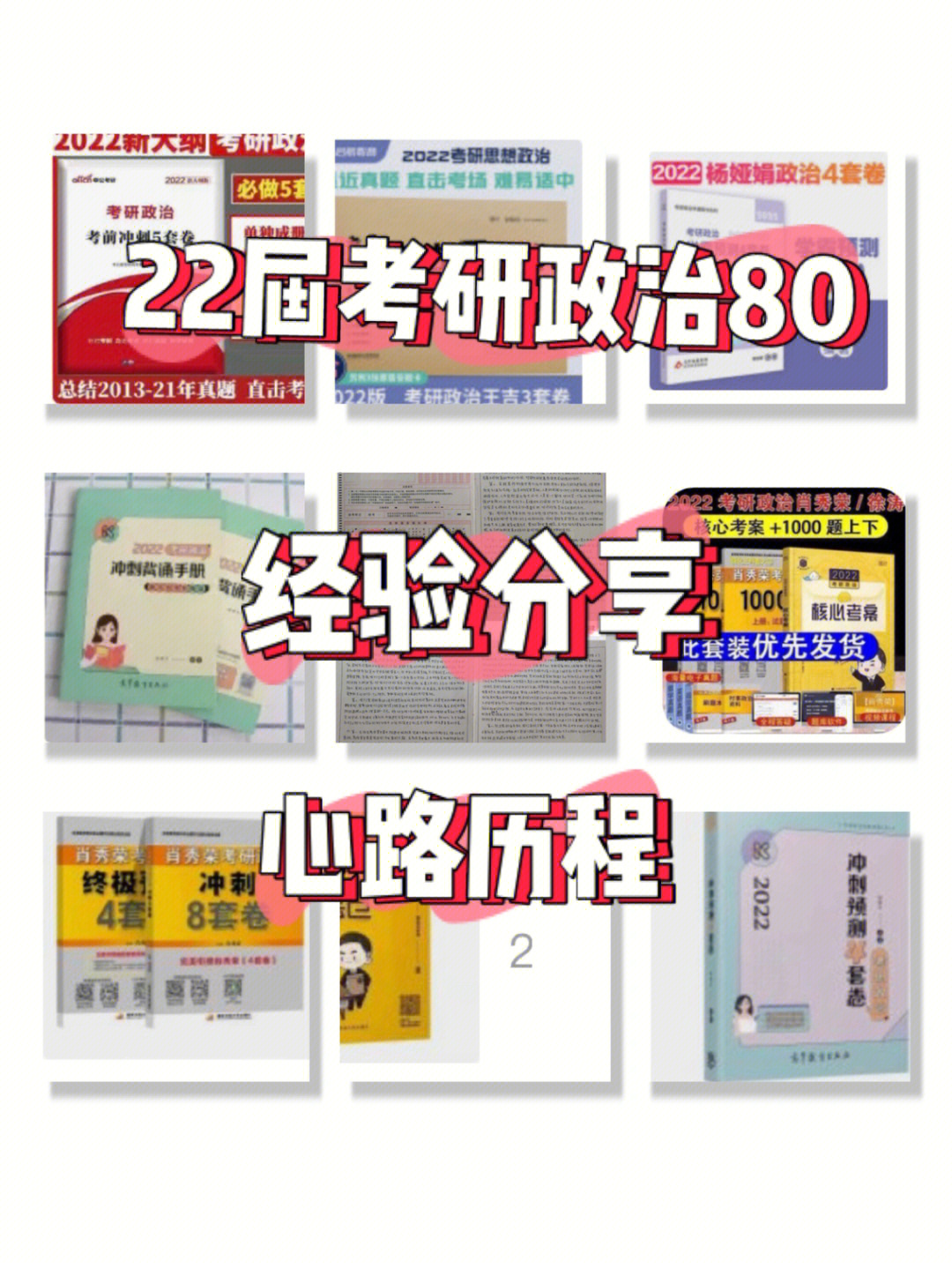 考研政治80经验分享and心路历程