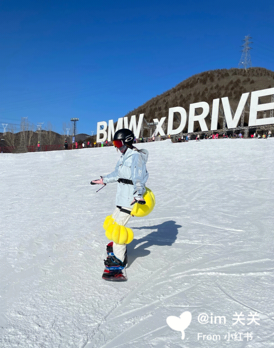 北京军都山滑雪单板