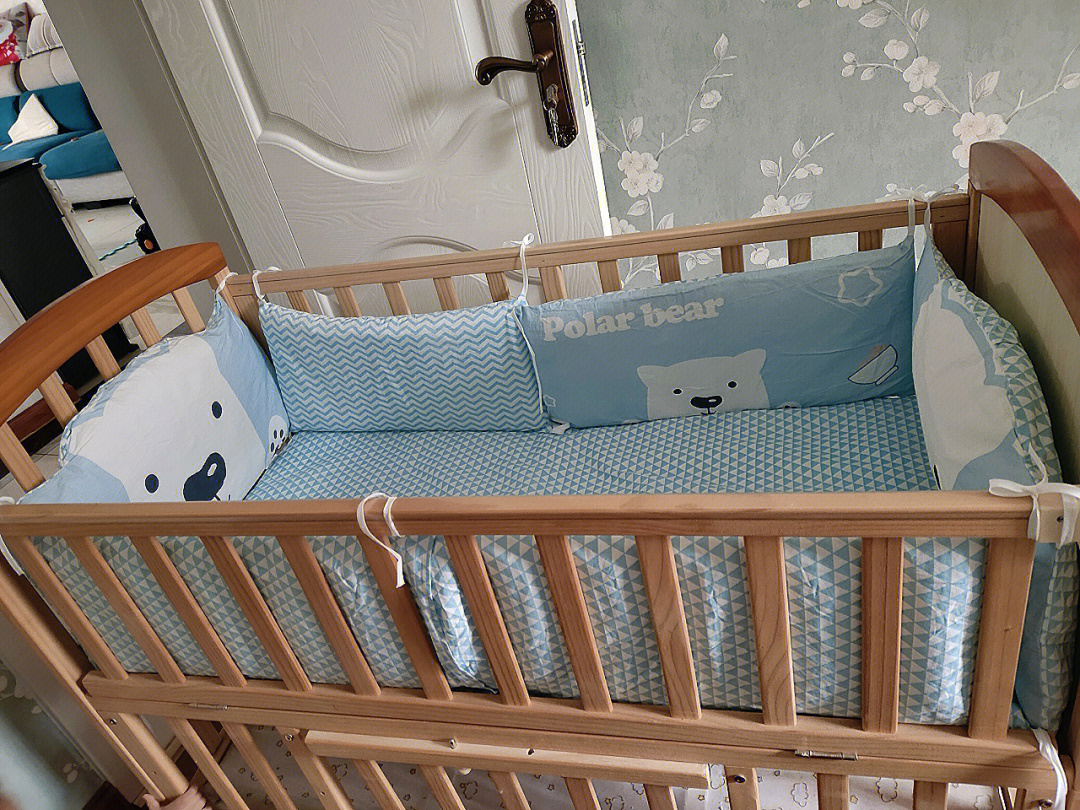自制简易婴儿床图片