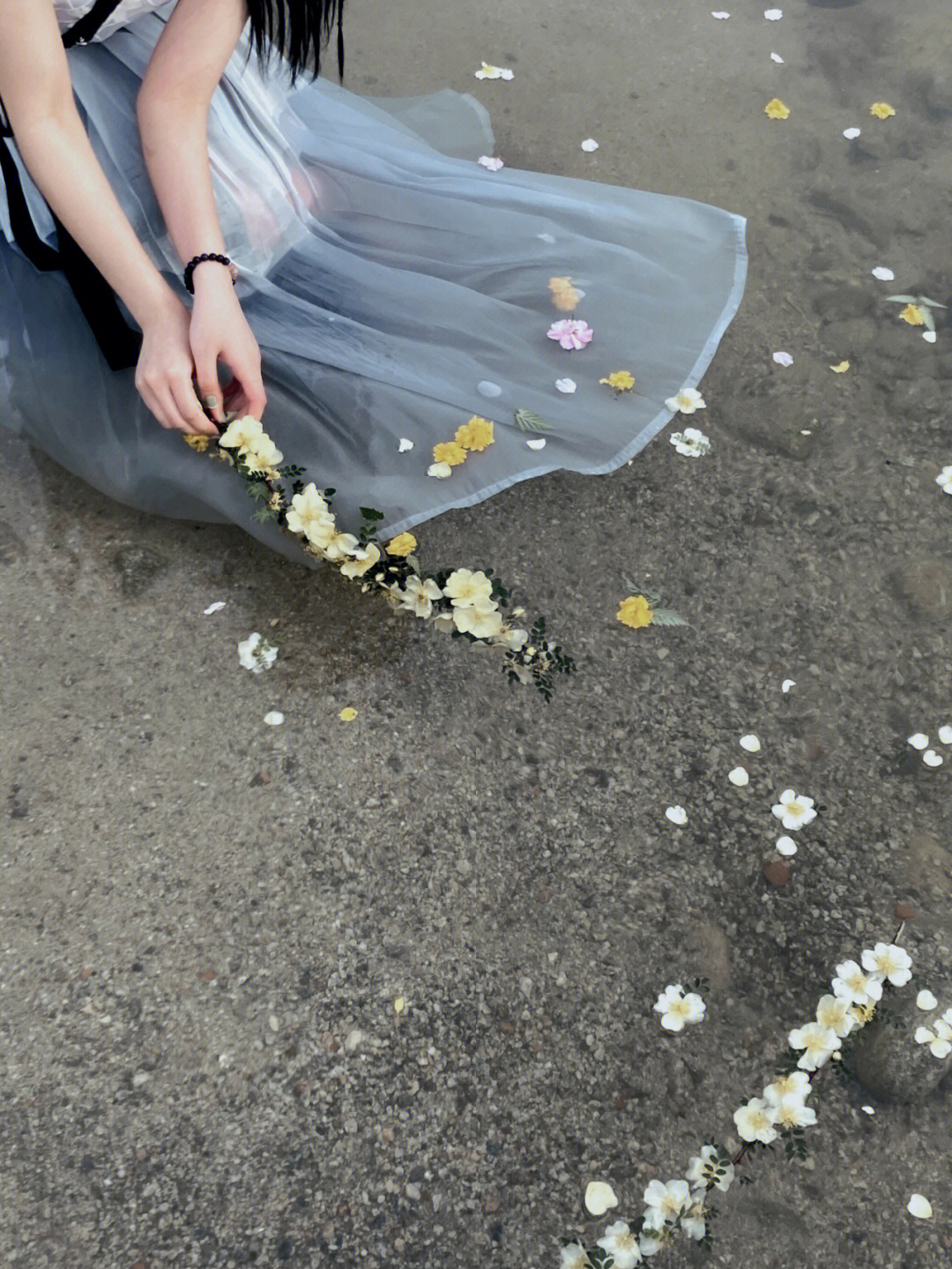 落花流水美女图片