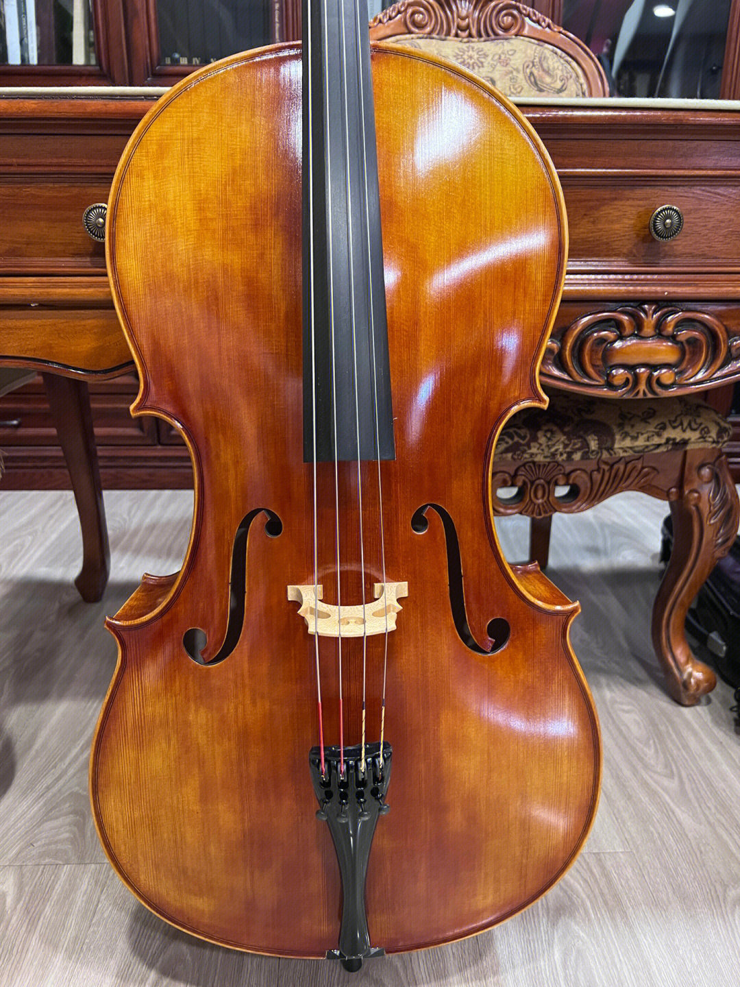 大提琴音柱安装位置图图片