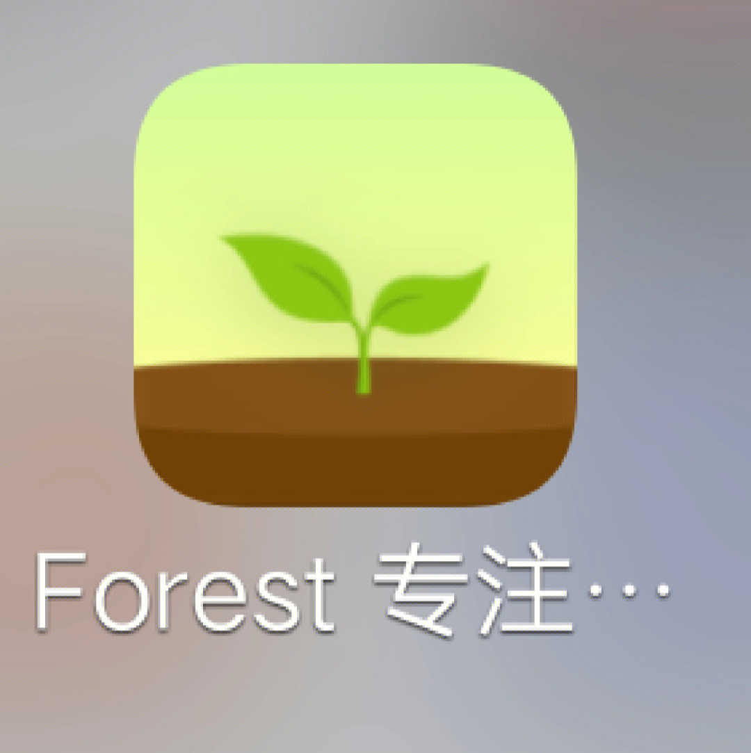 forest专注森林:可以在里面种树,不专注树就会枯,你也不想在森林里面