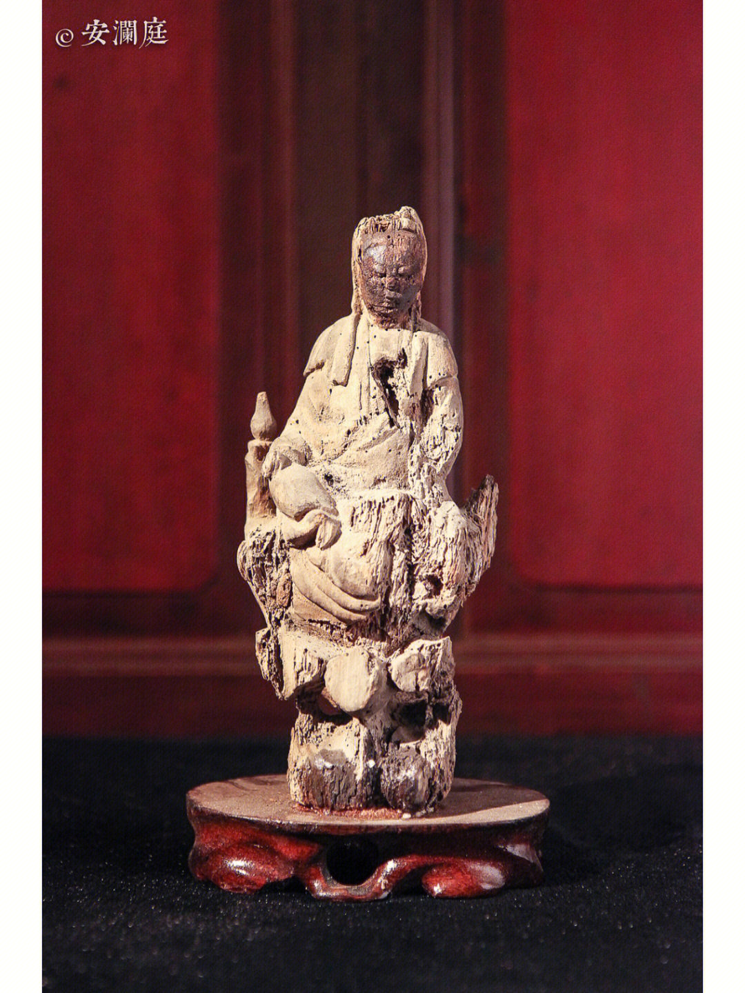 清代木雕观音菩萨价值图片