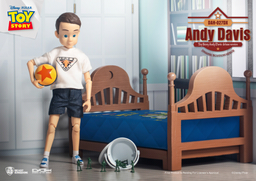 经典动画电影《玩具总动员》(toy story)重要灵魂人物安迪 (andy)