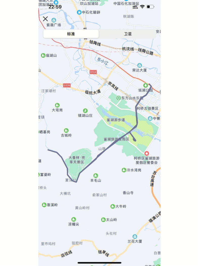 绍兴大香林景区地图图片