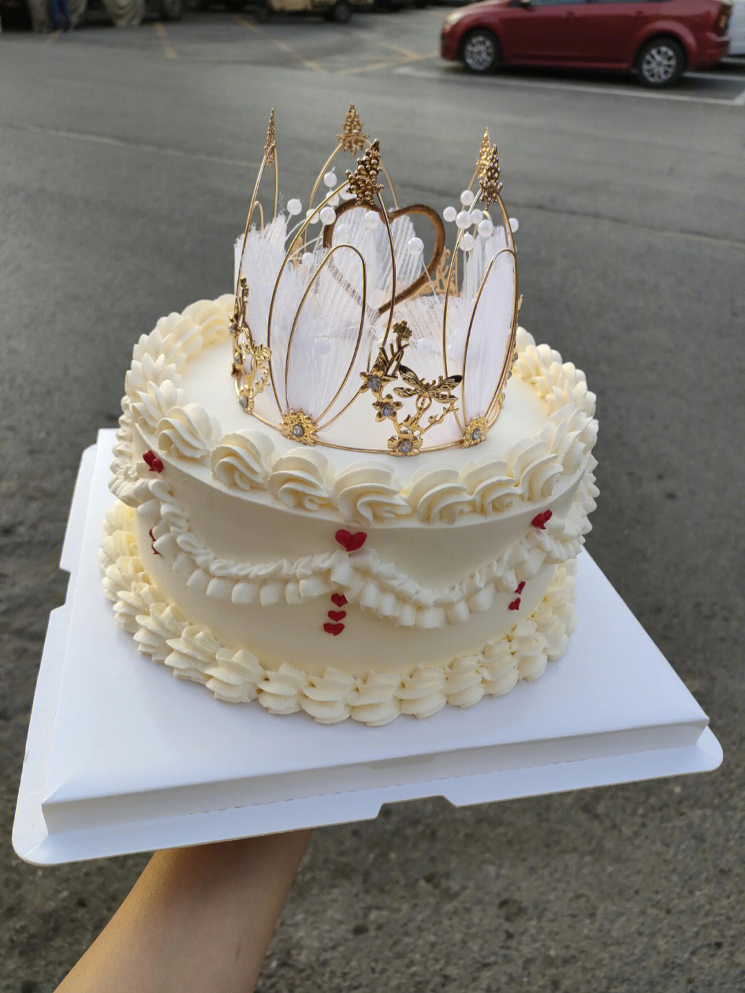 女神款生日蛋糕皇冠蛋糕