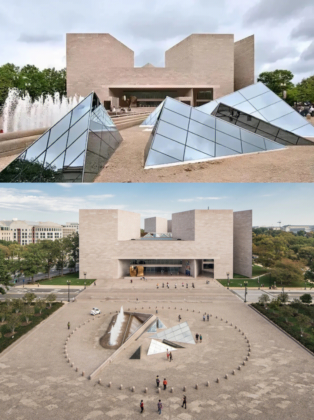 美国国家美术馆俯视图图片