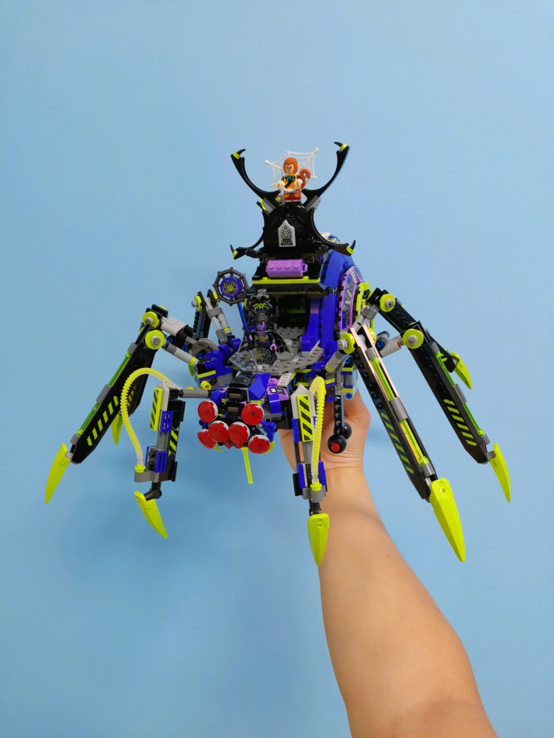 乐高悟空小侠lego80022蜘蛛精机甲