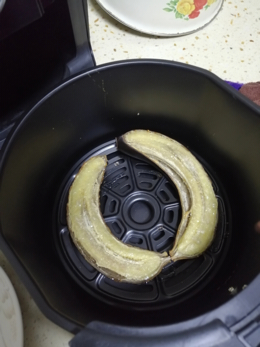 空气炸锅自制香蕉干图片