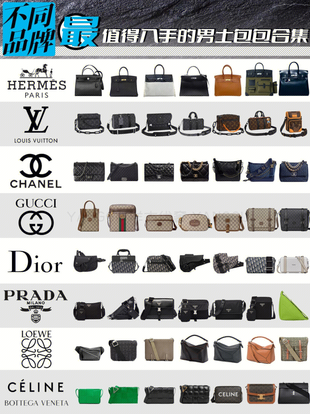 奢侈包包品牌排行榜图片