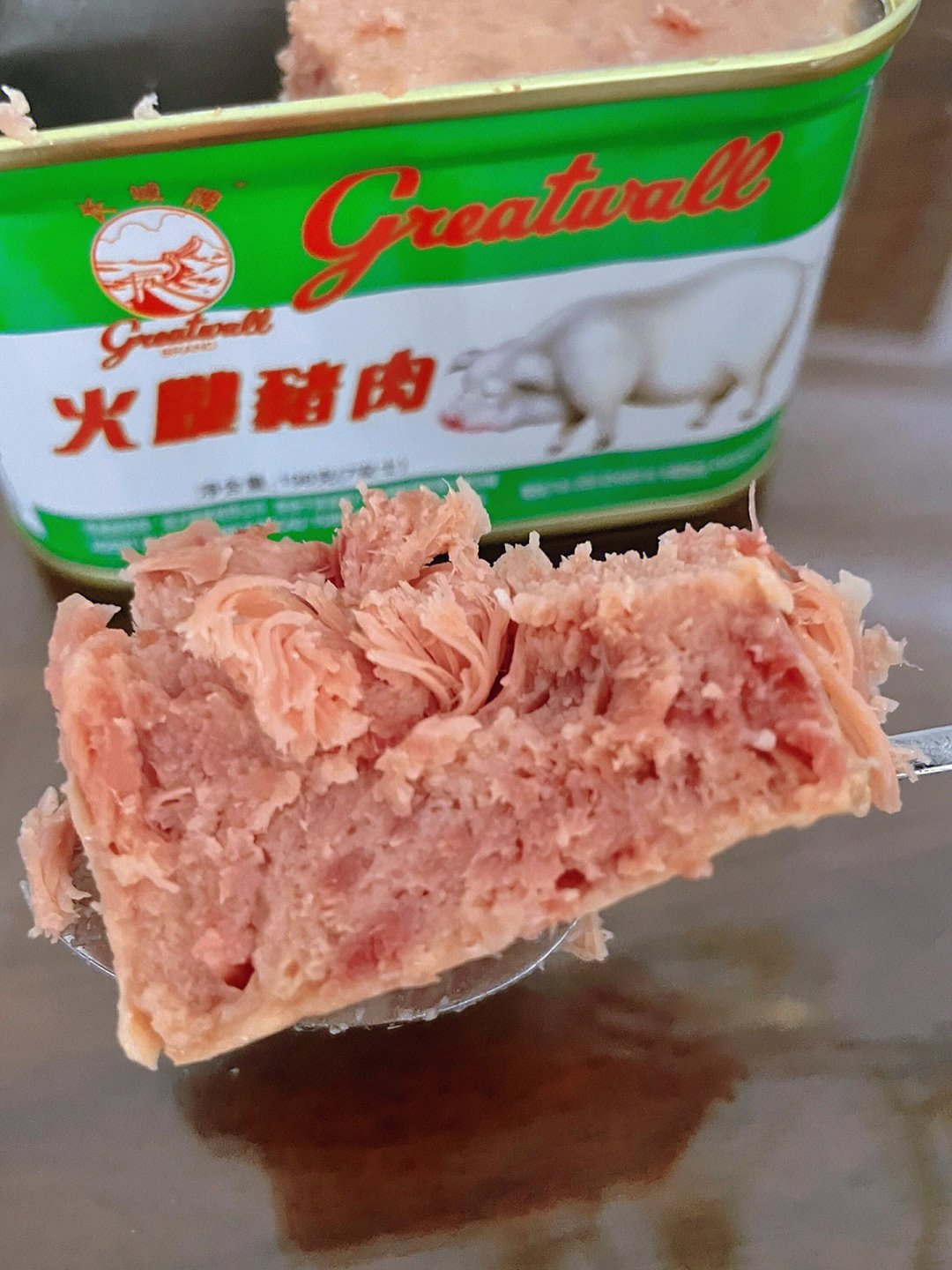 长城小白猪午餐肉产地图片